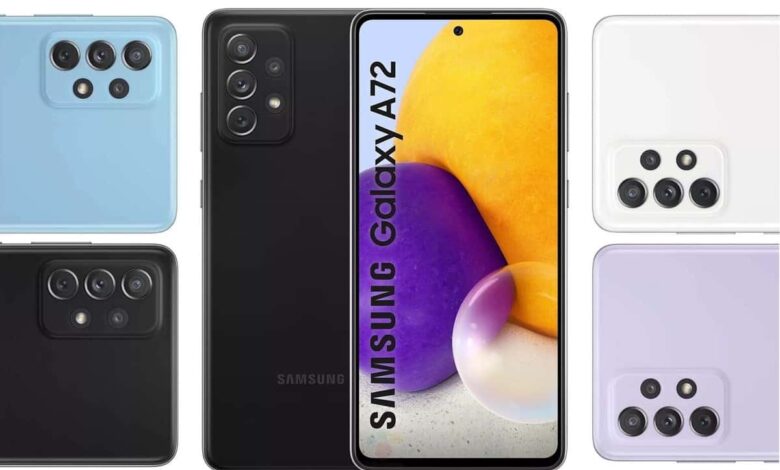 Samsung Galaxy A72 price
