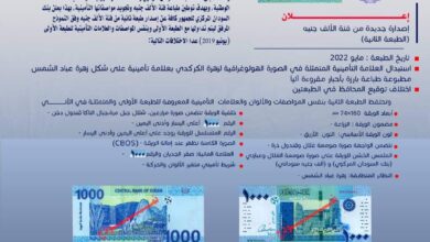 الطبعة الثانية للألف جنيه