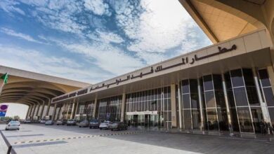 إلغاء 39 رحلة جوية في مطار الملك فهد الدولي بالدمام مطار الملك فهد